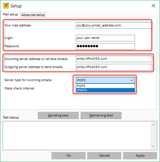How to set up your email for use with Winner Winner Flex