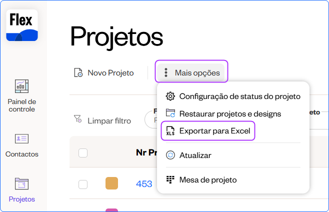 W PT Export projects to xl.png