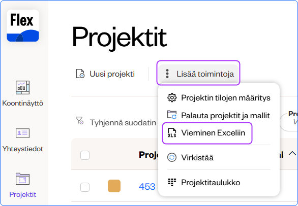 W FI Export projects to xl.png
